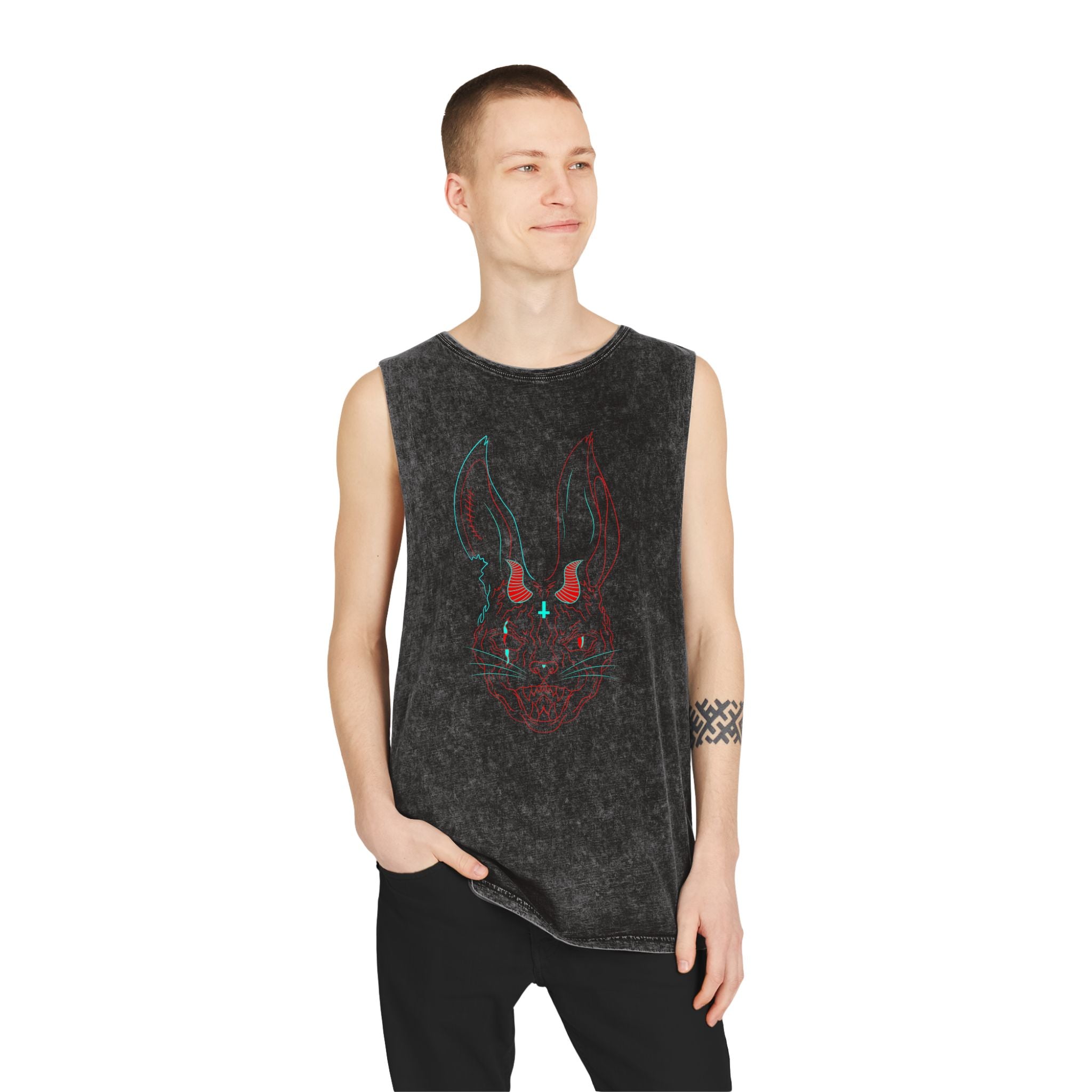 Morbid Rabbit Unisex Tank