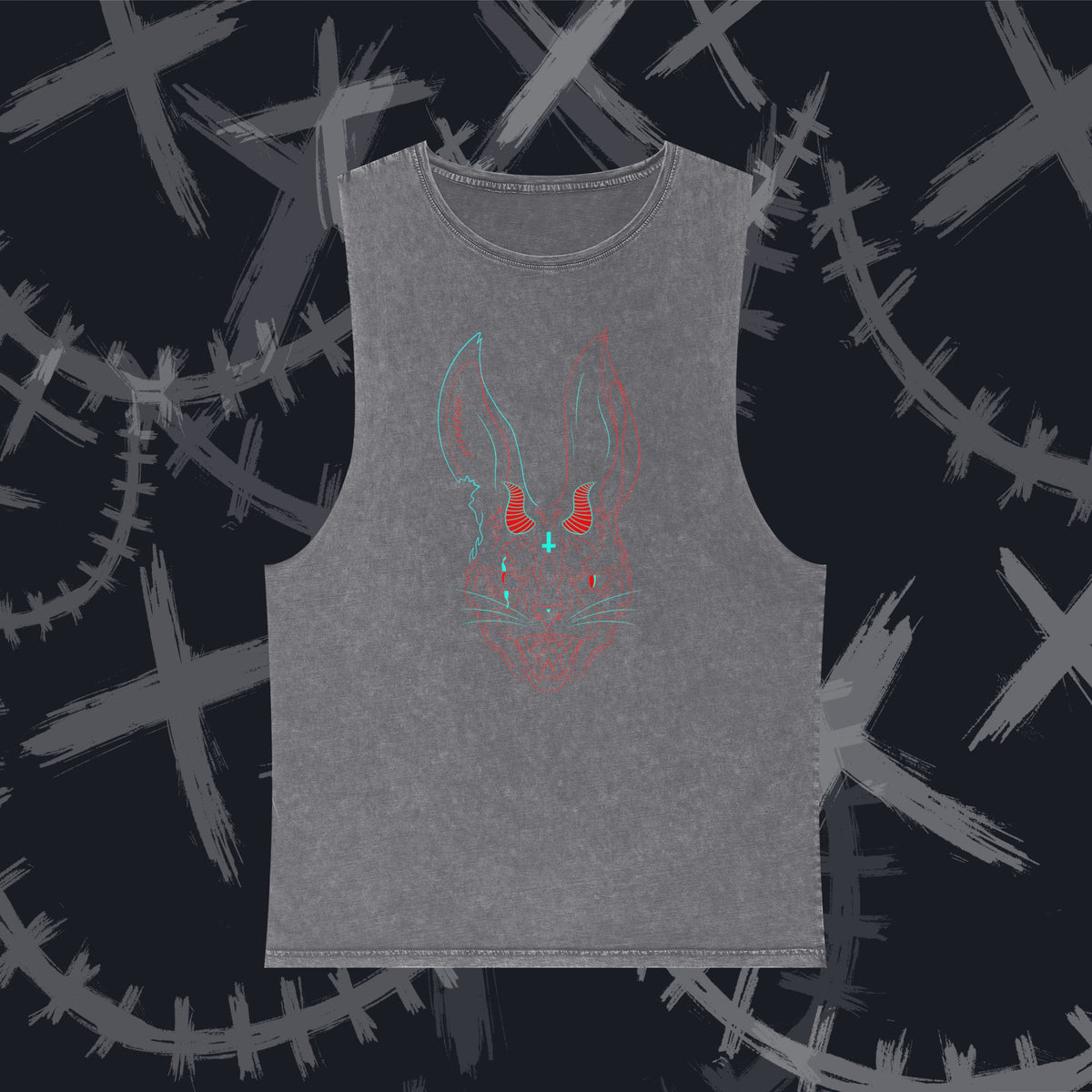 Morbid Rabbit Unisex Tank